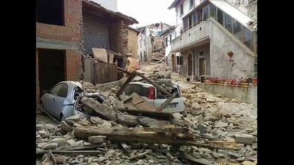 terremoto amatrice quello che rimane dell mia casa sant angelo amatrice