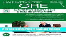 New Book GRE Quantitative Comparisons   Data Interpretation (Manhattan Prep GRE Strategy Guides)