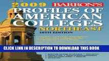 Collection Book Profiles of American Colleges Northeast (Barron s Profiles of American Colleges: