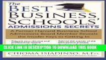 Collection Book The Best Business Schools  Admissions Secrets: A Former Harvard Business School