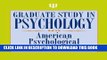 Collection Book Graduate Study in Psychology 2013