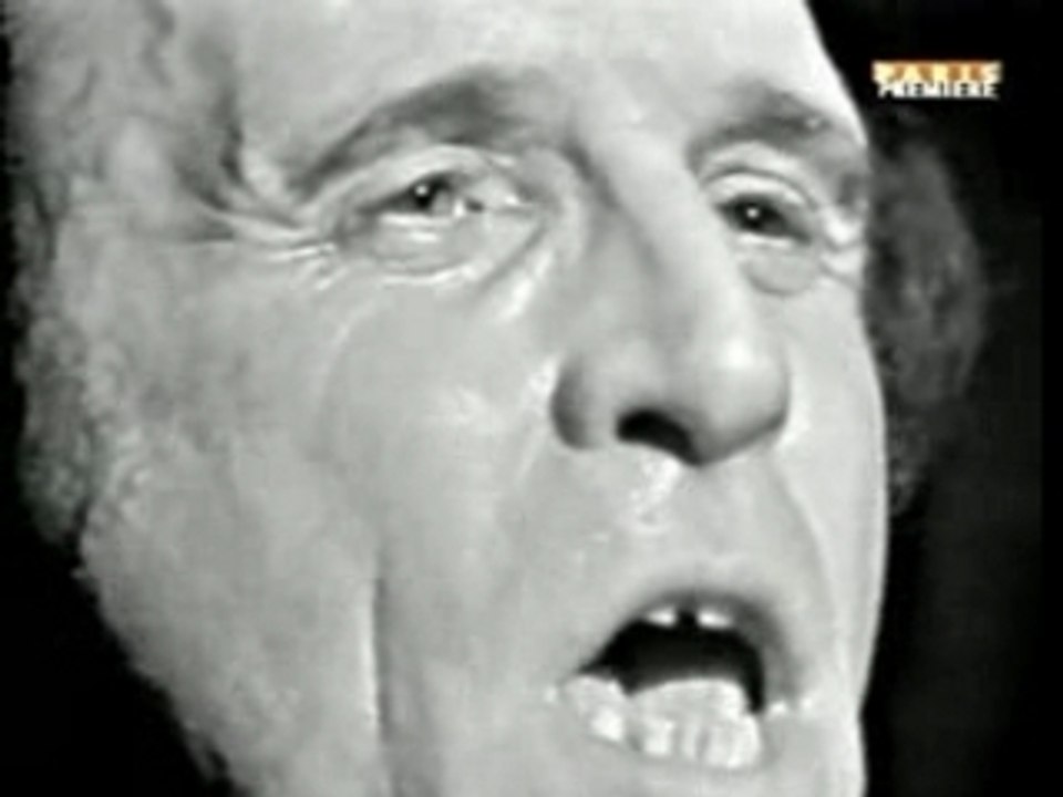 Leo Ferre - Les Anarchistes (Live Bobino '69)