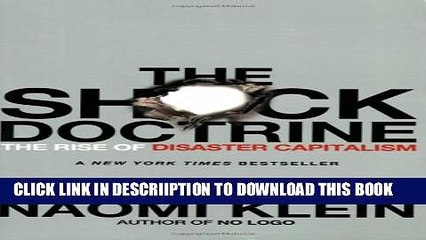 [PDF] The Shock Doctrine: The Rise of Disaster Capitalism Popular Colection