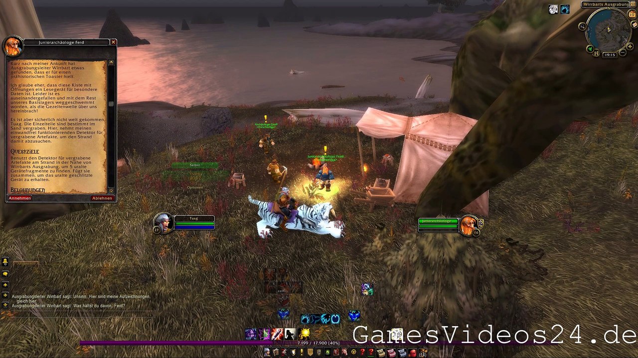 World of Warcraft Quest: Die Verbindung der Titanen (Allianz)