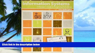 Big Deals  Information Systems: A Manager s Guide to Harnessing Technology  Best Seller Books Best
