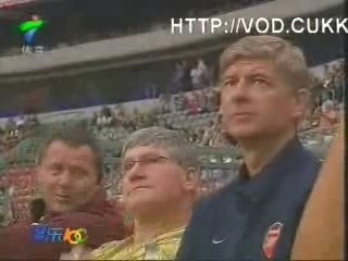 Arsenal vs. Lazio - Nicklas Bendtner 1-0 - Amsterdam Tourney