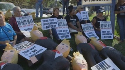 Asesores latinos de Trump dejan de apoyarlo tras su discurso de inmigración