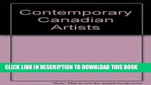 New Book Contemporary Canadian artists