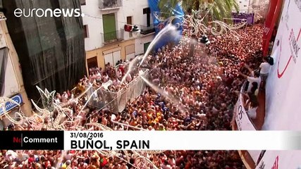 Spain: Tomatina festival