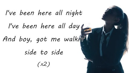 Ariana Grande ft Nicki Minaj -- Side To Side (Lyrics )
