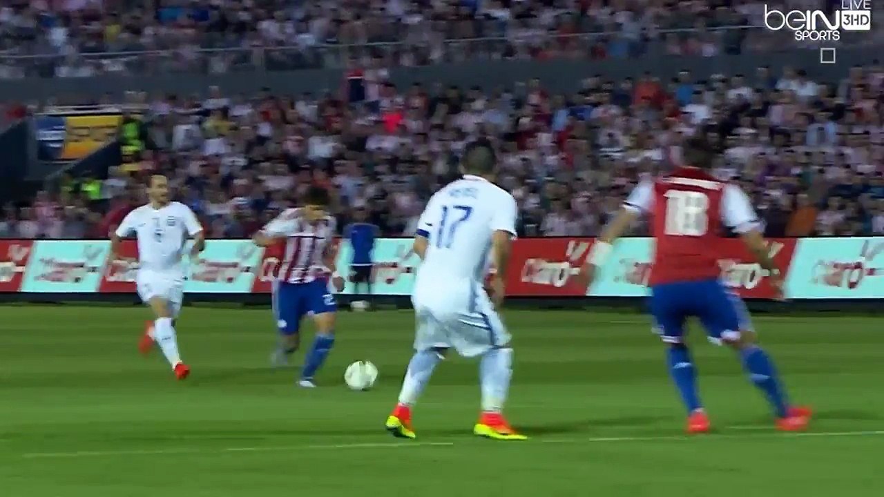 اهداف مباراة تشيلي وباراجواي 1-2 شاشة كاملة  تصفيات كاس العالم 2018