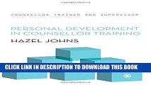 [PDF] Personal Development In Counsellor Training Full Online