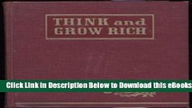[Reads] Think and Grow Rich: Teaching, for the First Time, the Famous Andrew Carnegie Formula for