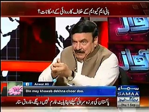 General Raheel Sharif has injected Nawaz Sharif with a huge injection that is used in major deceases - Sheikh Rasheed