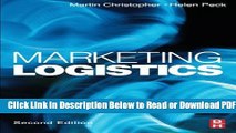[Get] Marketing Logistics (Chartered Institute of Marketing (Paperback)) Free New
