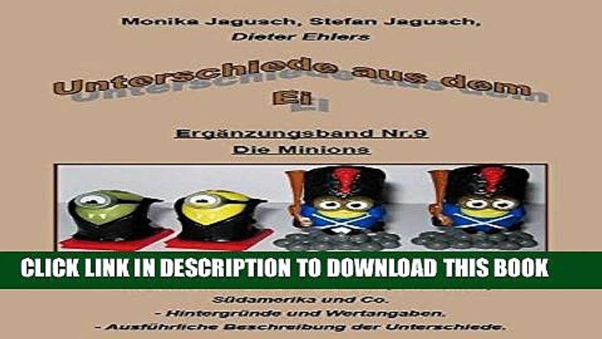 New Book Unterschiede Aus Dem Ei Band Nr9 Minions Unterschiede Der Minions Figuren Aus Dem - 