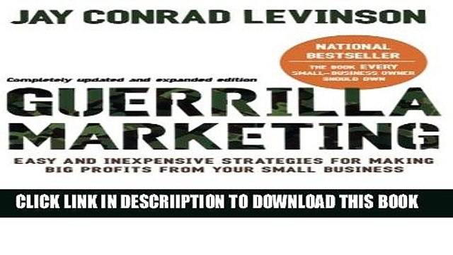 [PDF] Guerilla Marketing: Easy and Inexpensive Strategies for Making Big Profits from Your Small