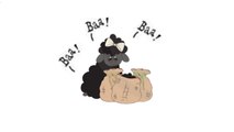 kids rhymes baa baa black sheep and Alphabet song