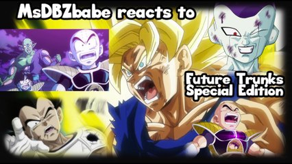 MsDBZbabe reaction to Future Trunks Extended Edition