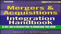 [PDF] Mergers   Acquisitions Integration Handbook,   Website: Helping Companies Realize The Full