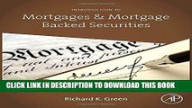 [PDF] Introduction to Mortgages and Mortgage Backed Securities Full Collection