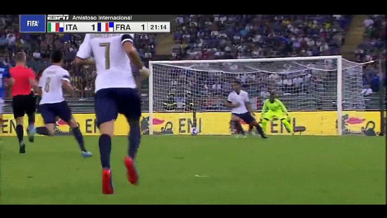 Friendly | Italy 1-3 France | Video bola, berita bola, cuplikan gol