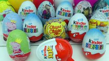 20 Kinder Surprise Eggs, Kinder Surprise Peppa Pig 2 Frozen Маша и Медведь 2 CT Сюрприз Eggs