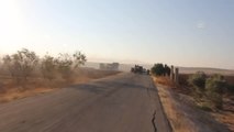 Suriye Ordusuna Bağlı Savaş Uçakları Sivillere Ait Konvoya Saldırdı