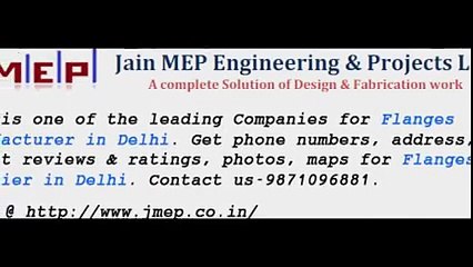 Flanges Manufacturer in Delhi
