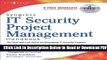 [Get] Syngress IT Security Project Management Handbook Free Online