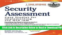 [PDF] Security Assessment: Case Studies for Implementing the NSA IAM Popular Online