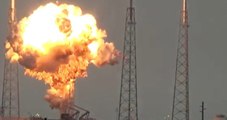 SpaceX Falcon 9 Roketi Test Sırasında Patladı