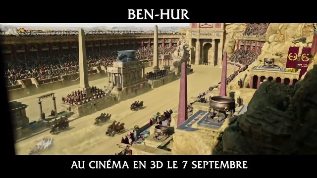 BEN HUR - La Course de Chars - Extrait (Morgan Freeman, Action - 2016)