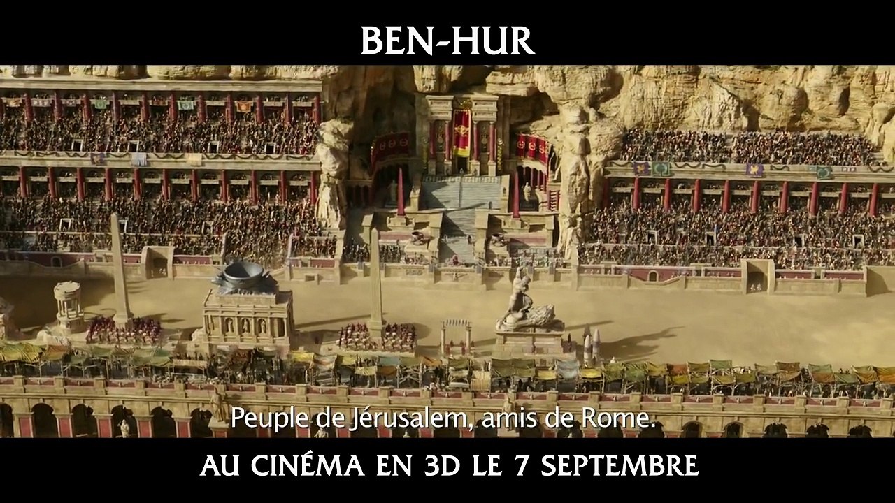 BEN HUR - "Frère contre Frère" - Extrait (Morgan Freeman, Action - 2016)