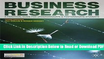 [Get] Business Research: A Practical Guide for Undergraduate and Postgraduate Students Popular New