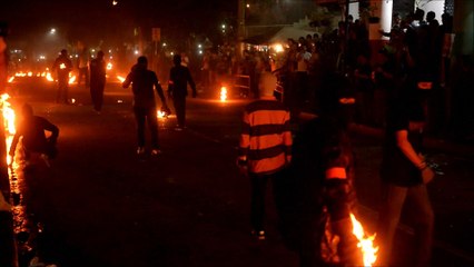 Festival des "Boules de Feu" au Salvador