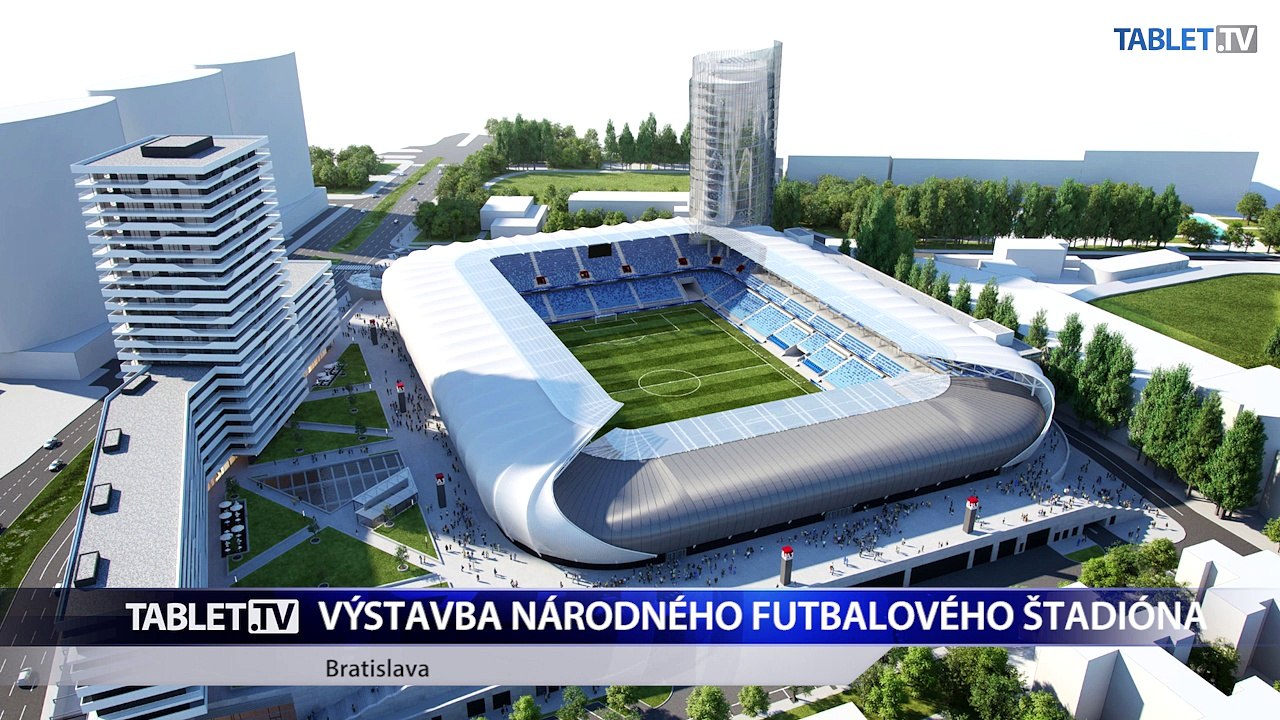 Poklepaním základného kameňa začali s výstavbou Národného futbalového štadióna 