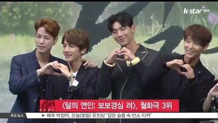 [달의 연인: 보보경심 려], 월화극 3위로 출발