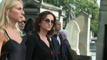 Obsèques de Sonia Rykiel au cimetière Montparnasse