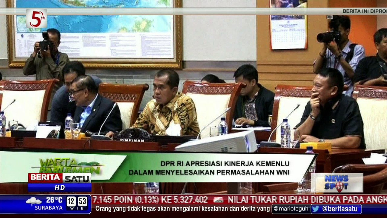 DPR Apresiasi Kemenlu dalam Penanganan Masalah WNI