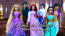Dramas de princesa con Frozen Anna, Elsa y princesas Disney - Kristoff perdido en el mar Capítulo 5