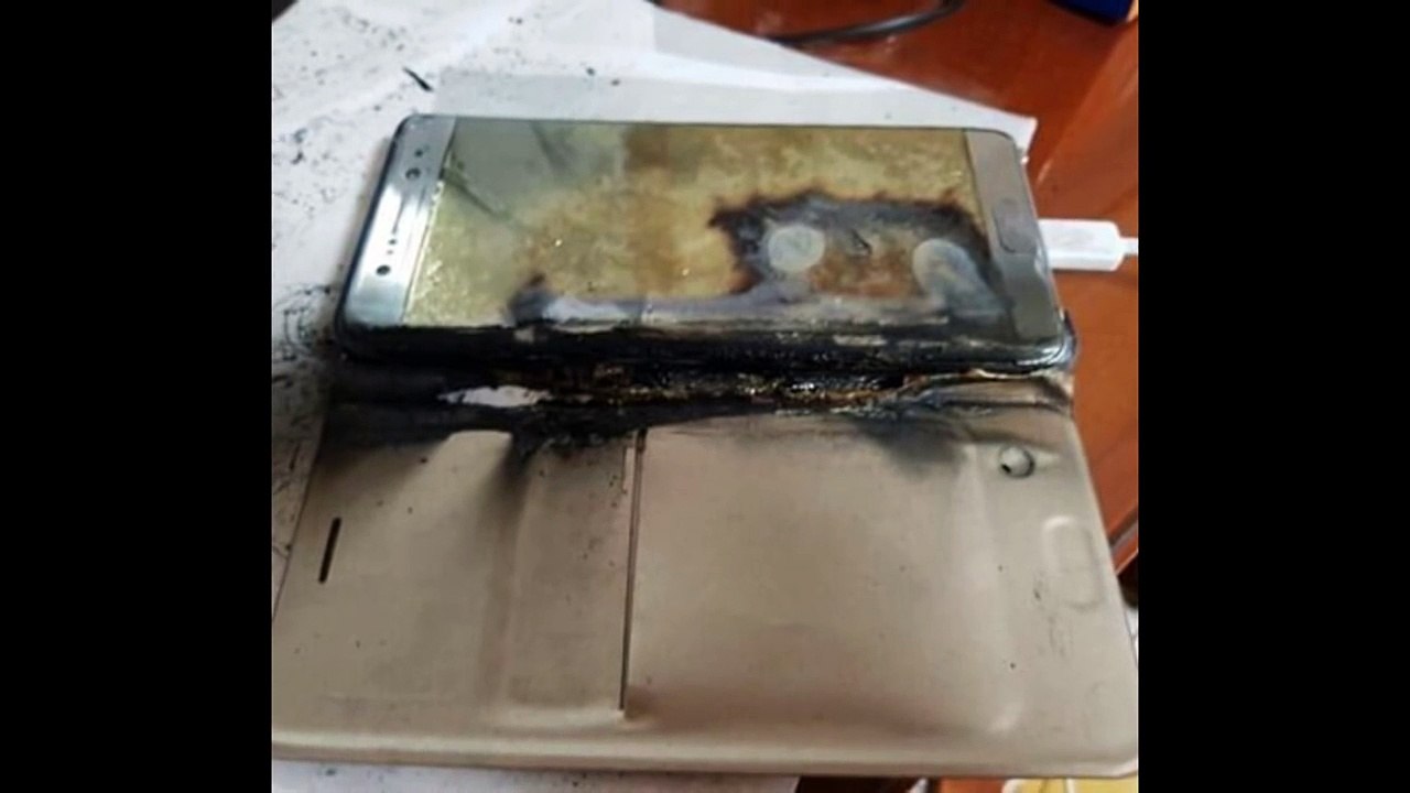 Après avoir été livré, 6 Galaxy note 7 ont explosés dans le monde