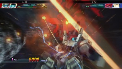 SD Gundam G Generation Genesis - Gameplay Sazabi Gundam