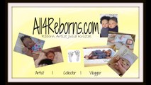 Silicone Baby Gets Hurt, Bangs Head! Reborn Baby Doll is Sick! All4Reborns.com Reborn Baby Dolls!