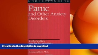 FAVORITE BOOK  Understanding Panic and Other Anxiety Disorders (Understanding Health and Sickness