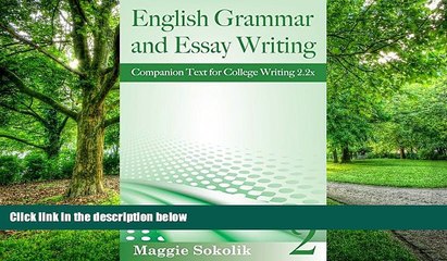 Big Deals  English Grammar and Essay Writing, Workbook 2 (College Writing)  Free Full Read Best