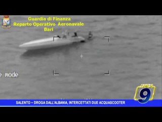 Salento |  Droga dall'Albania, intercettati due acquascooter
