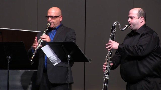 Bacchanale (4 clarinets) by C.Saint Saëns with Ph.Cuper, V.Tangarov, A.Moisan, D.Gould