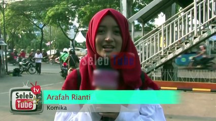 SENANGNYA ARAFAH RIANTI BERTEMU SANG IDOLA, INDRA FRIMAWAN