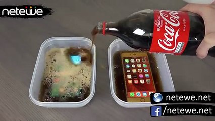 Samsung S7  VS iPhone 6S Coca Cola Freeze Experiment 9 Hours! Will It Survive